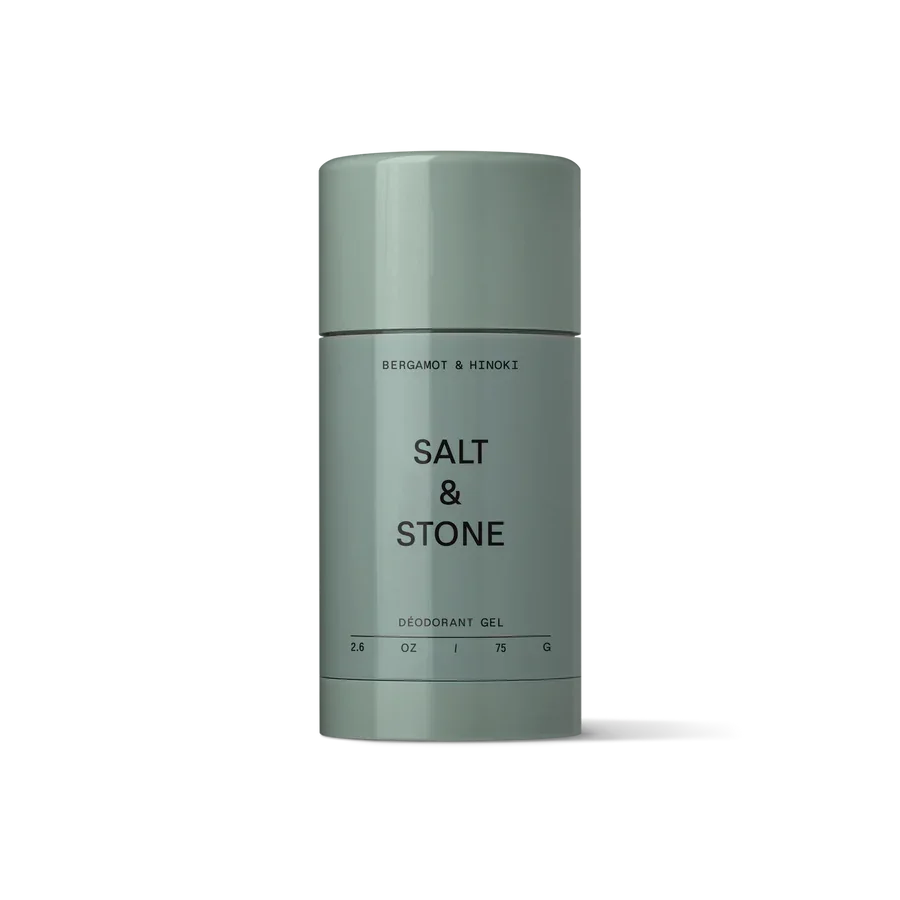 Deodorant natural pentru piele sensibila cu bergamot si hinoki, 75g, Salt & Stone