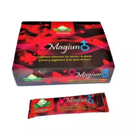 Magiun Afrodisiac pentru ea si el, 12 plicuri, Themra | Dr. Max Farmacie
