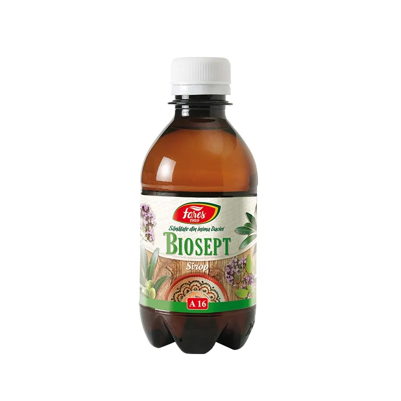 Sirop Biosept, 250 ml, Fares