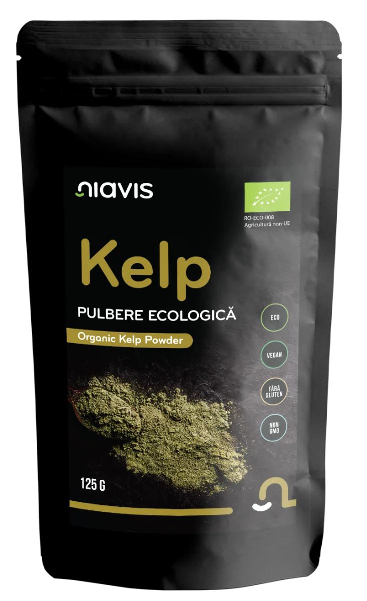Kelp Pulbere ecologica, 125g, Niavis