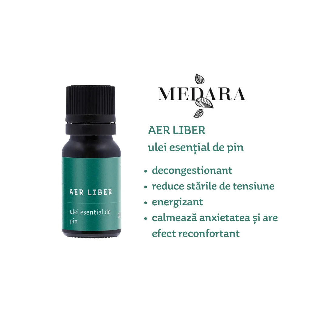 Ulei esential cu pin, 10ml, Medara