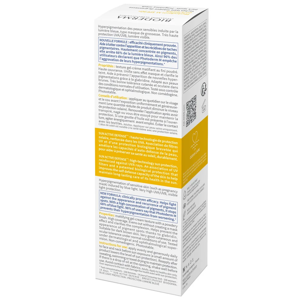 Fotoprotectie colorata SPF 50+ Photoderm M, 40ml, Bioderma
