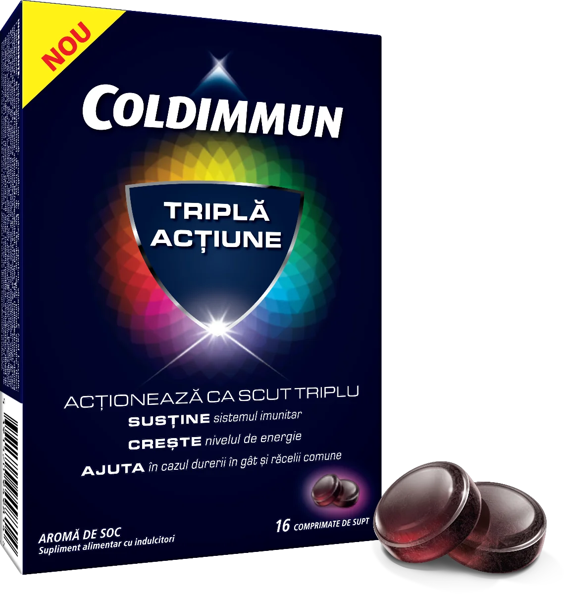 Supliment alimentar ColdImmun, 16 comprimate, Perrigo