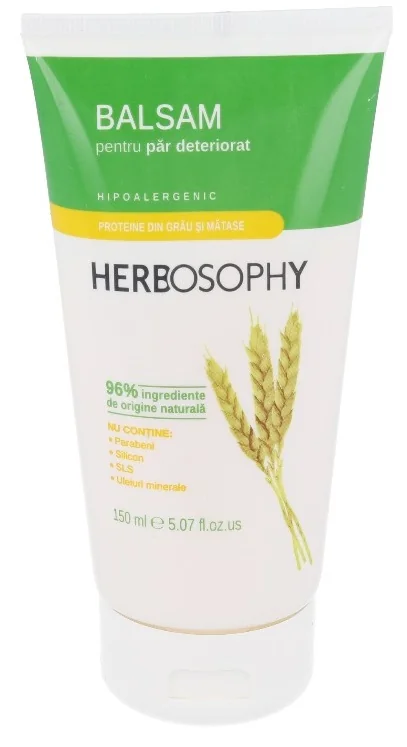 Herbosophy Balsam cu proteine din grau, 150ml