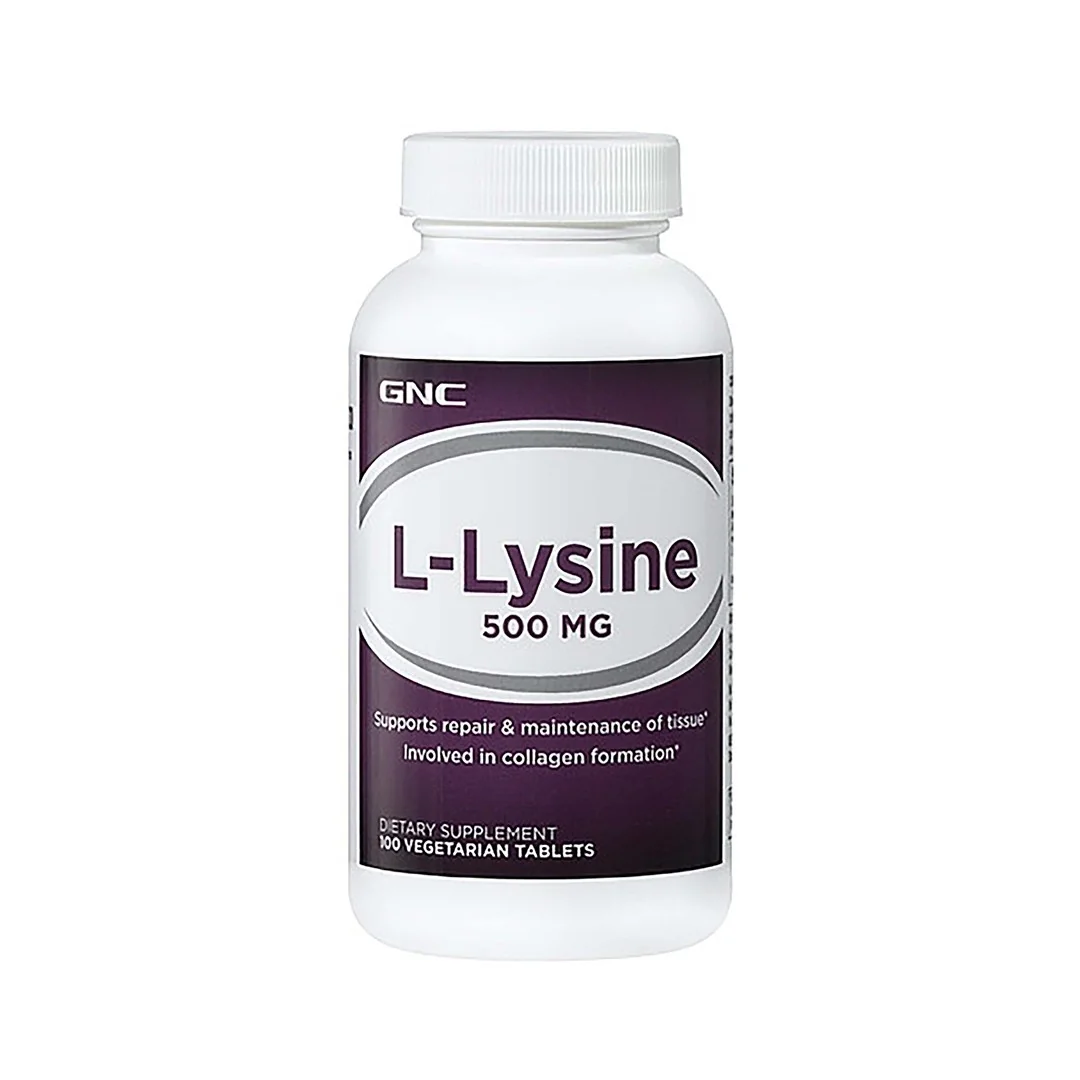 L-Lizina 500mg, 100 tablete, GNC | Dr.Max Farmacie