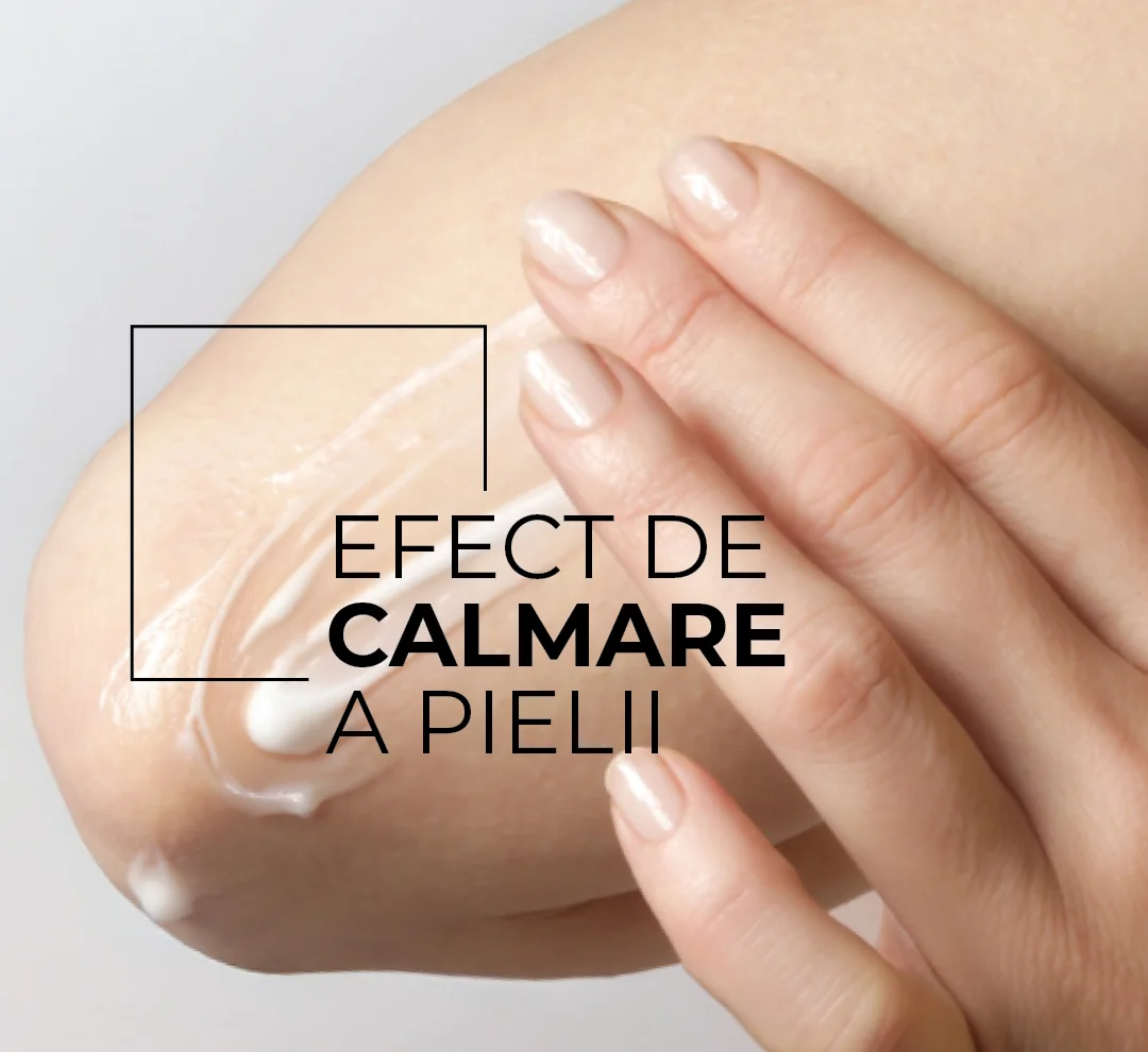 Efect de calmare a pielii Efect de calmare a pielii