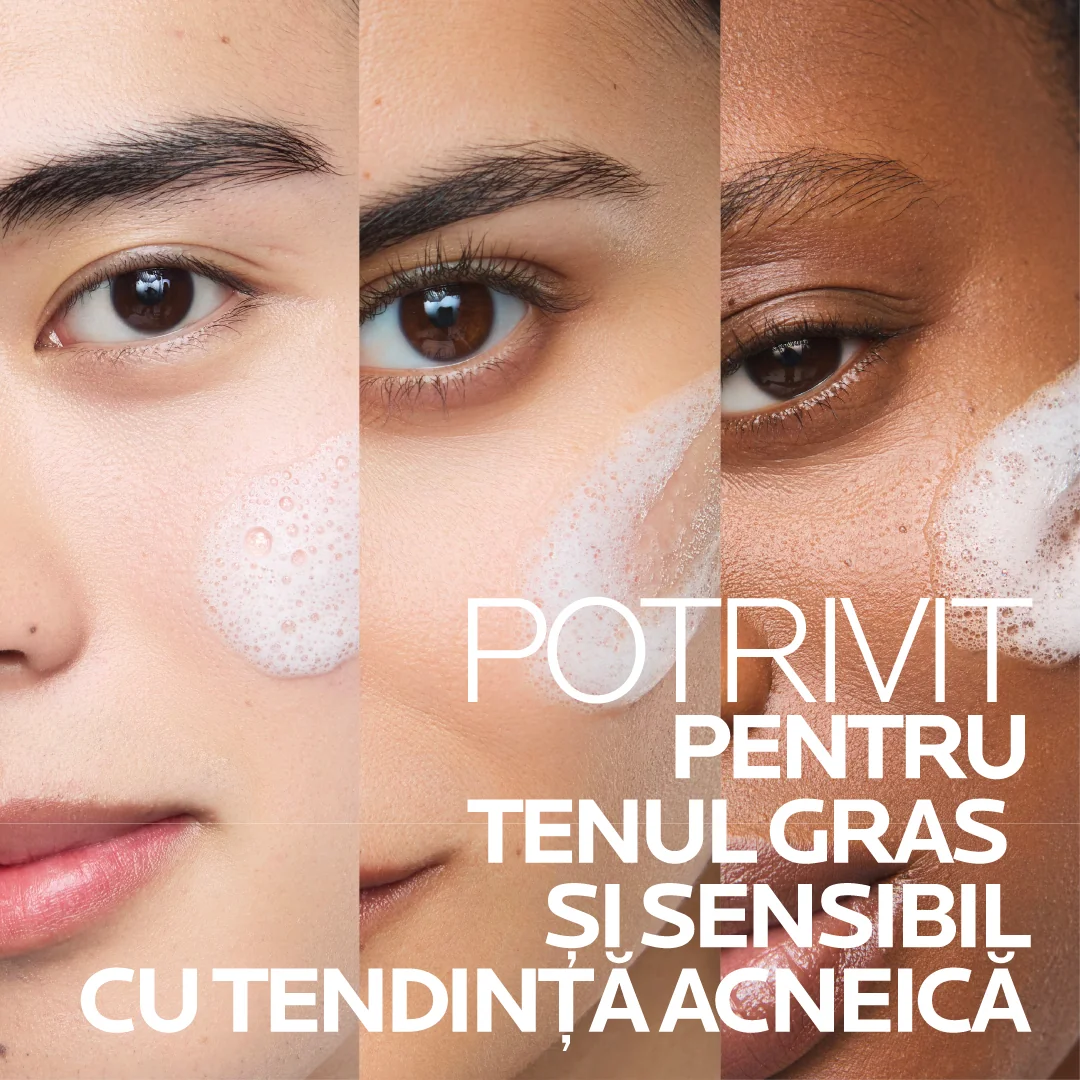 Rezerva gel spumant purifiant +M Effaclar, 400ml, La Roche-Posay