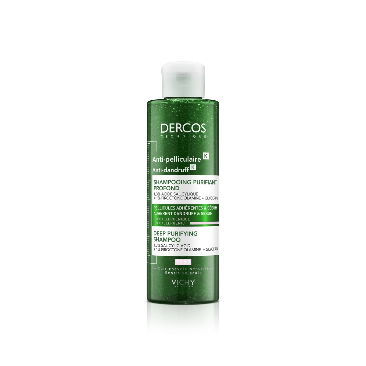 Sampon purificator antimatreata Dercos, 250ml, Vichy