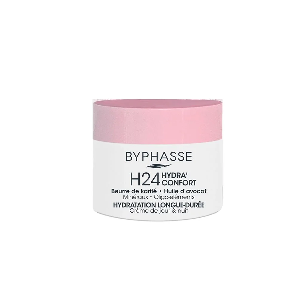Crema de zi si noapte Hydra Confort H24, 60ml, Byphasse 