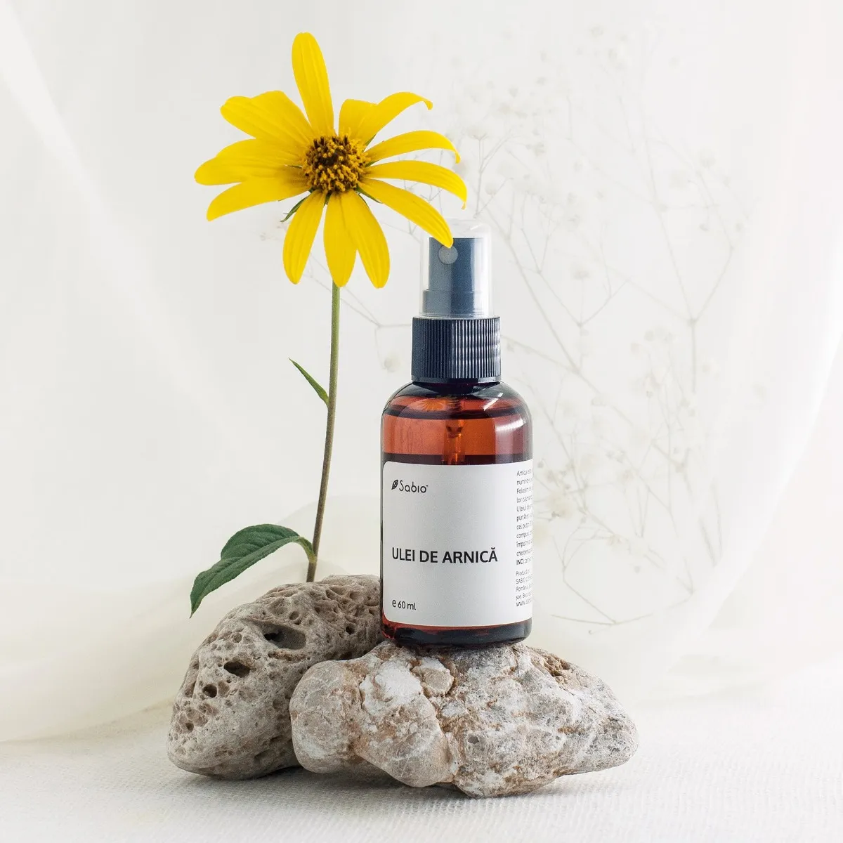 Ulei de arnica, 60ml, Sabio