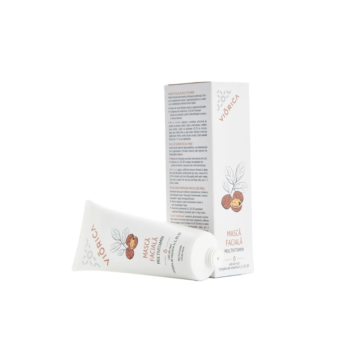 Masca de fata cu multivitamine, 75ml, Viorica