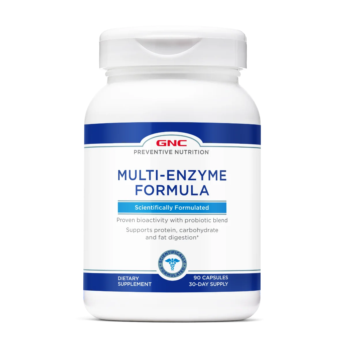 Preventive Nutrition Formula Multi-Enzime, 90 capsule, GNC