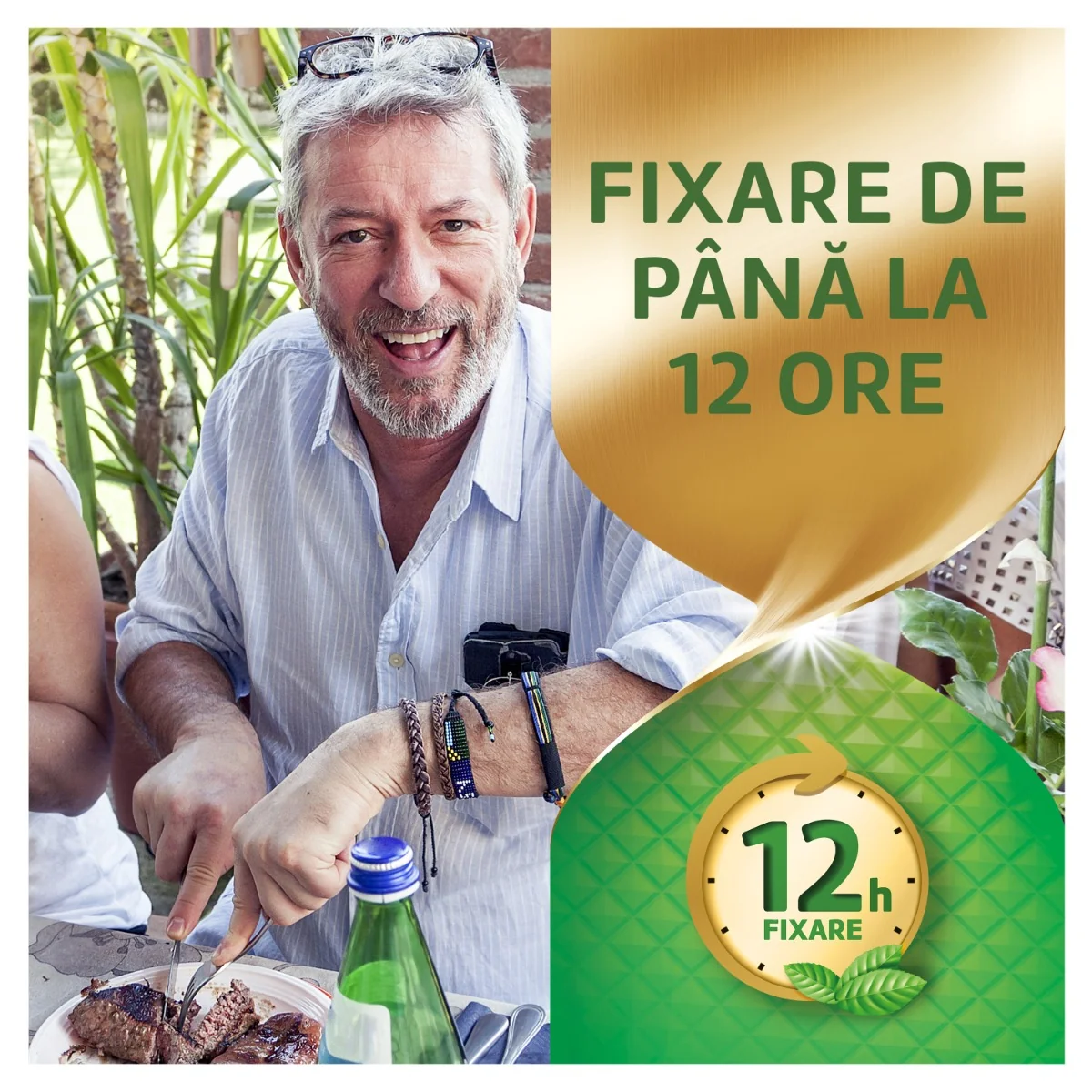 Crema adeziva pentru proteza dentara Max Fixare + Mentol, 40g, Corega