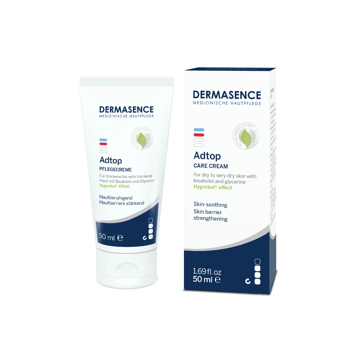 Crema hidratanta de corp Adtop, 50ml, Dermasence