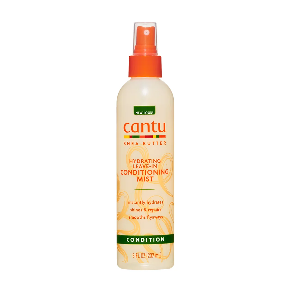 Spray leave-in hidratant pentru par cu unt de shea Conditioning, 237ml, Cantu