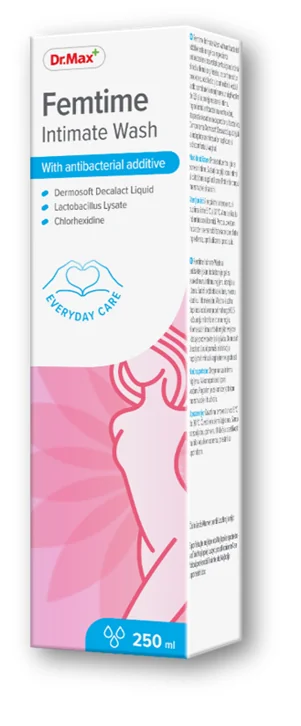 Dr. Max Femtime Gel intim antibacterian, 250ml 