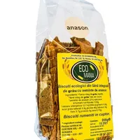 Biscuiti integrali cu seminte de anason Bio, 200g, Ecomania