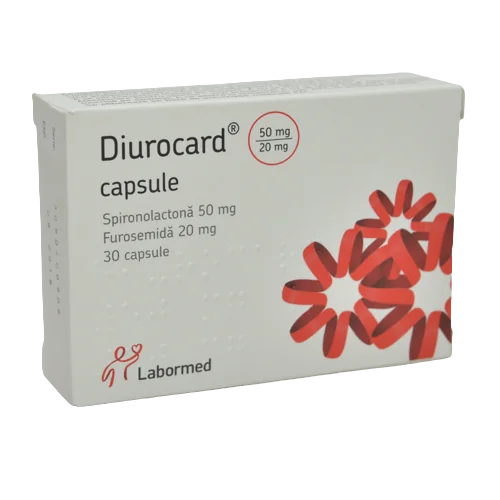 Diurocard 50mg, 30 capsule, Labormed
