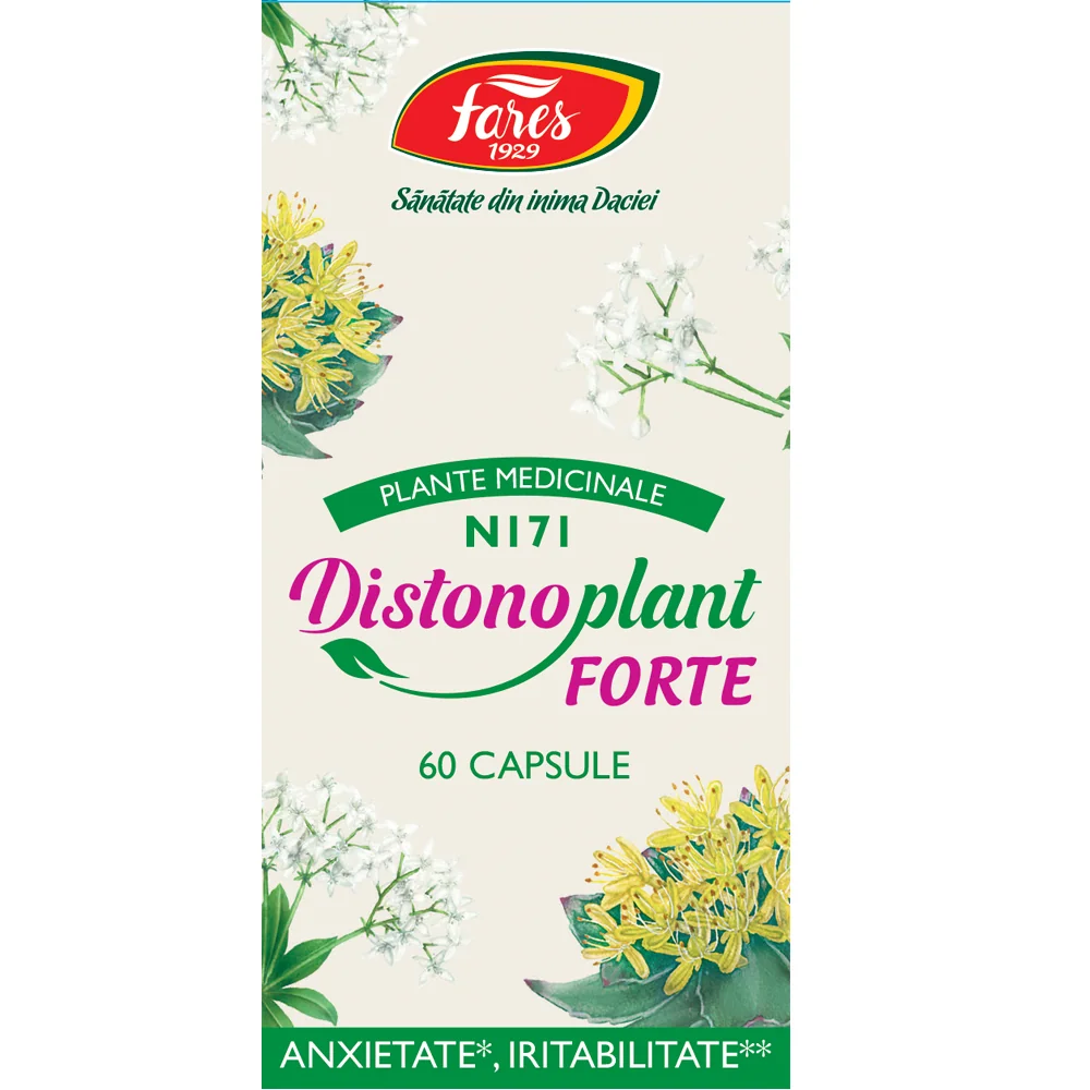 Distonoplant Forte N171, 60 capsule, Fares