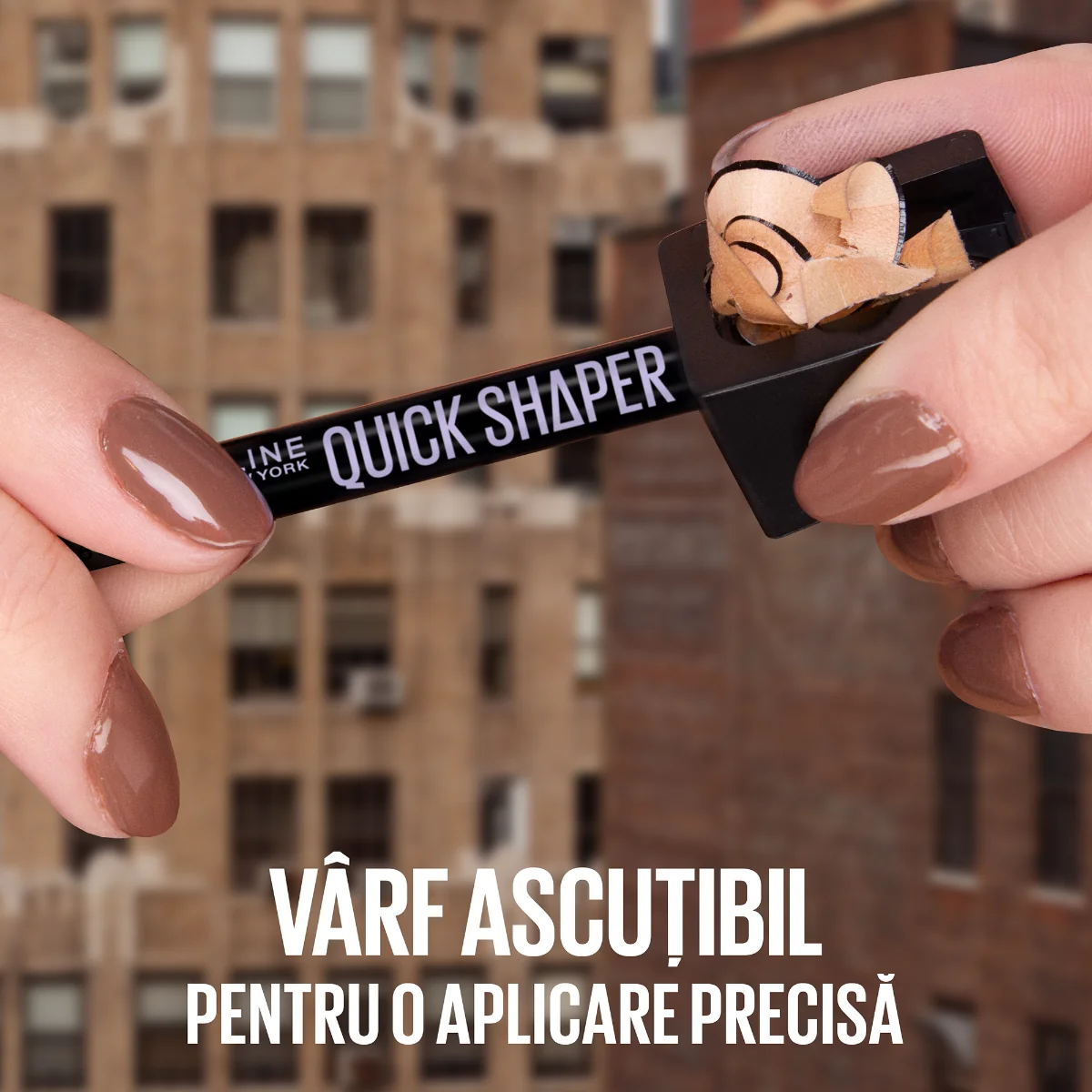 Creion pentru sprancene Brow Shaper Nr. 02 Blonde, 1g, Maybelline