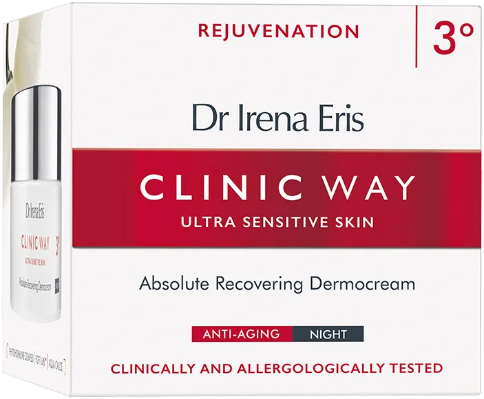 Crema de noapte anti-aging netezire Clinic Way 3°, 50ml, Dr. Irena Eris