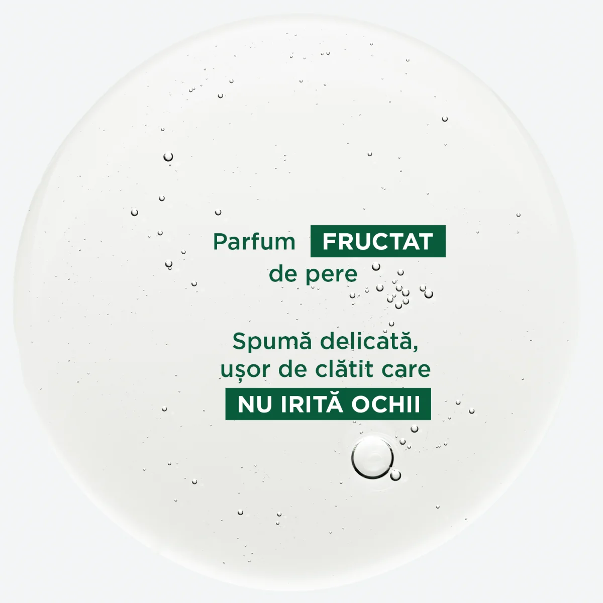 Gel pentru corp si par aroma pere, 200 ml, Klorane Junior