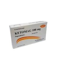 Ketomag 100mg, 10 supozitoare, Magistra