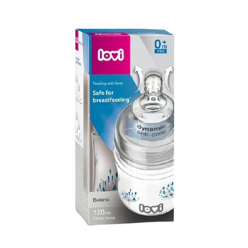 Biberon Botanic, 120ml, LOVI