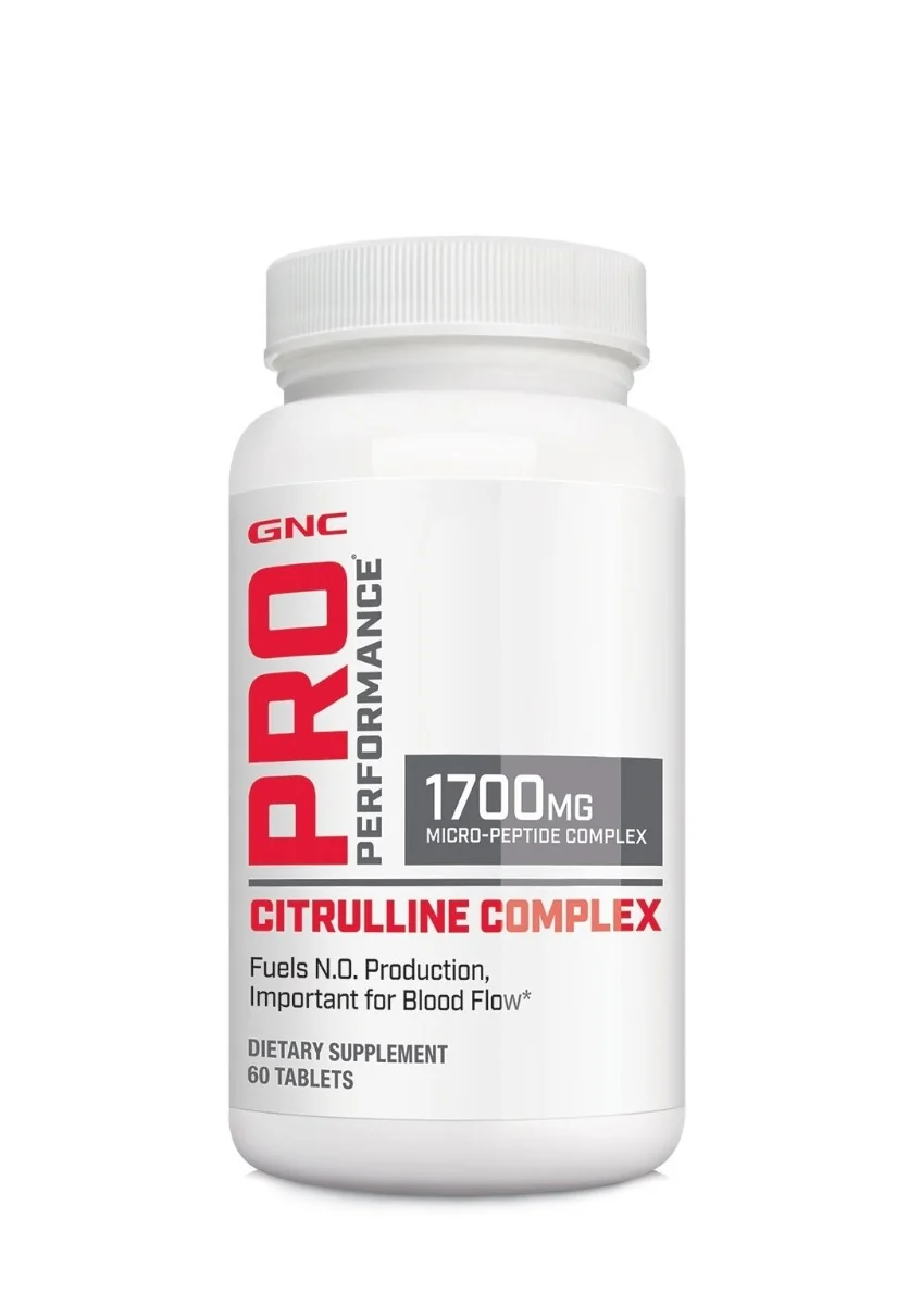 Complex de L-Citrulina Pro Performance, 60 tablete, GNC
