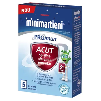 Minimartieni PROimun Acut, 5 plicuri, Walmark 