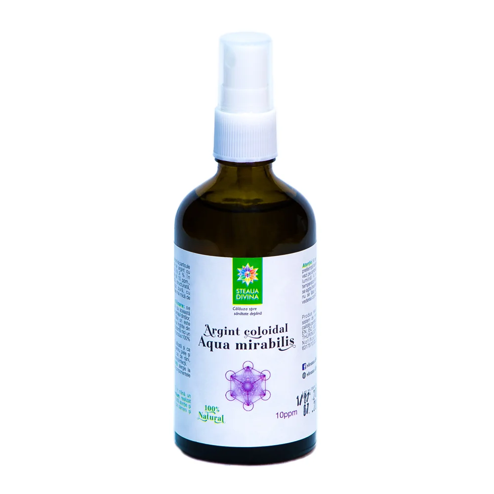Argint coloidal, 100ml, Steaua Divina