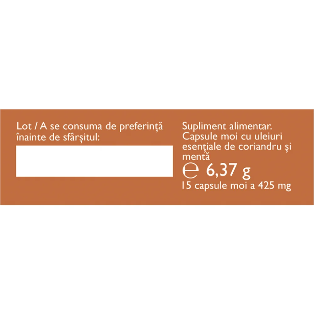 Antibalonare, 15 capsule moi, Fares