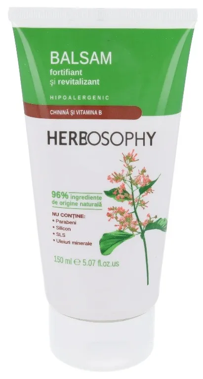 Herbosophy, Balsam cu extract de Chinina, 150ml