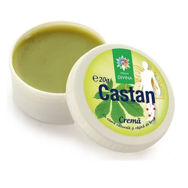 Crema naturala cu castan salbatic, 20g, Steaua Divina