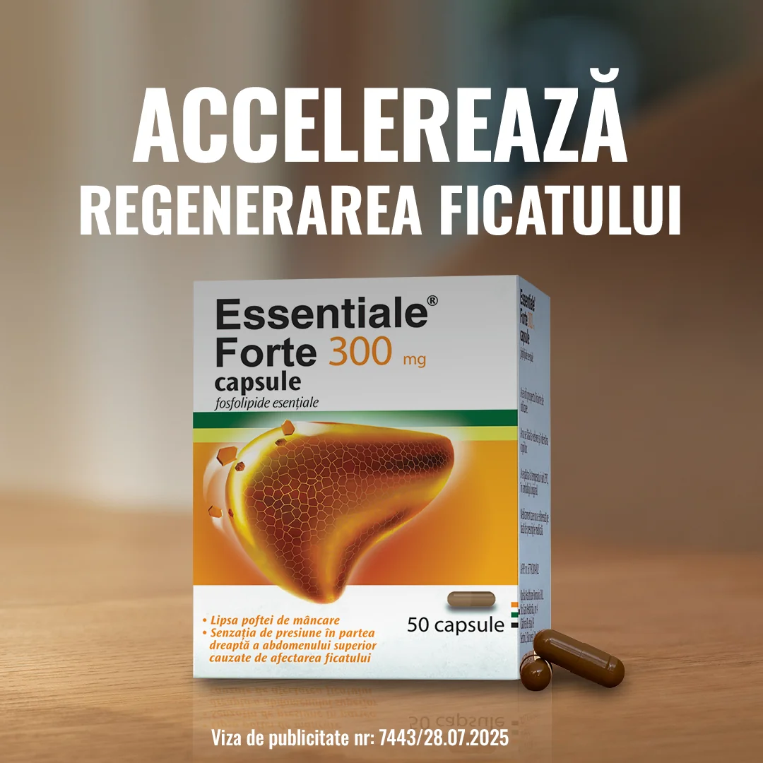 Essentiale Forte 300mg, 50 capsule, Sanofi 