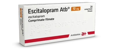 Escitalopram ATB, 10mg, 28 comprimate, Antibiotice