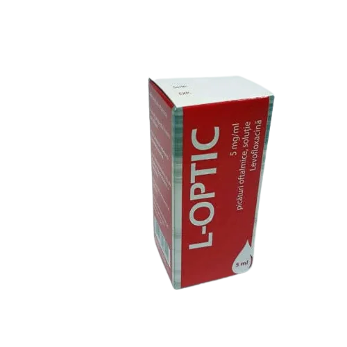 L-Optic picaturi oftalmice 5mg/ml, 5ml, Rompharm