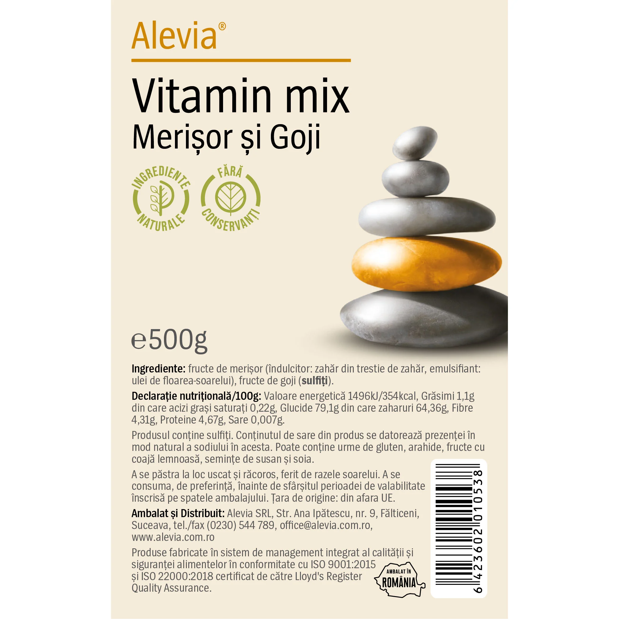 Mix Merisor si Goji, 110g, Alevia