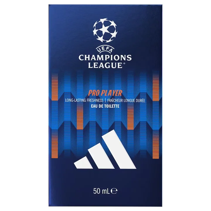 Apa de toaleta UEFA Pro Player, 50ml, Adidas
