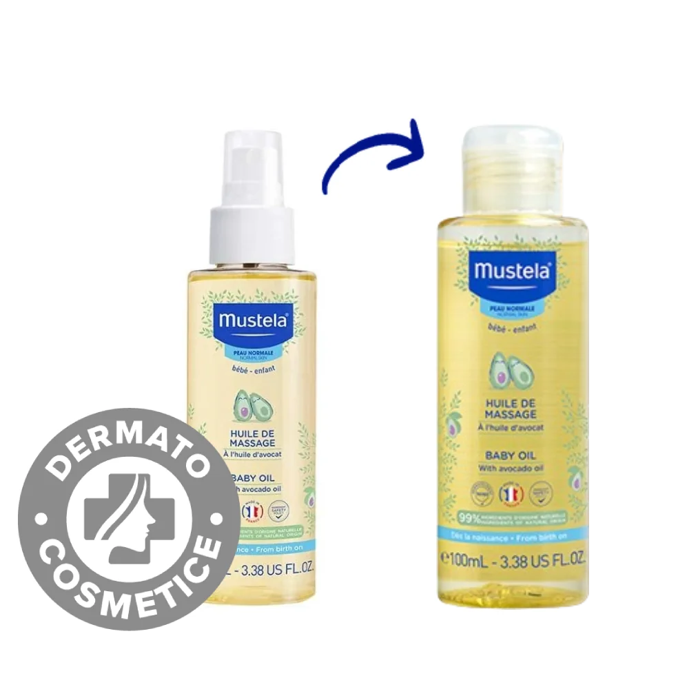 Ulei pentru masaj, 100ml, Mustela