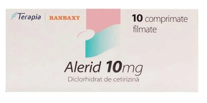 Alerid 10mg, 10 comprimate filmate, Terapia