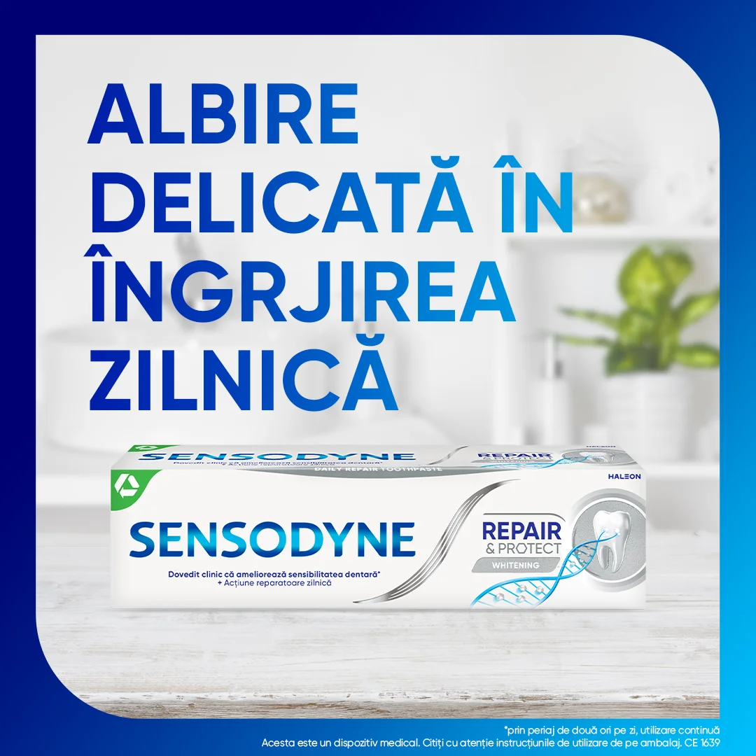 Pasta de dinti Repair and Protect Whitening, 75ml, Sensodyne