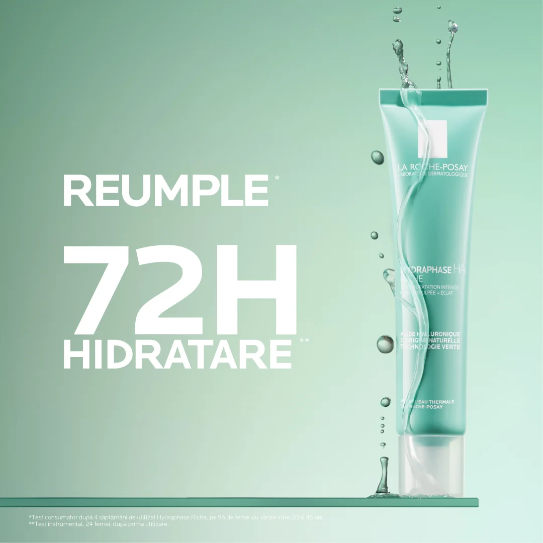 Crema Hydraphase HA Riche, 40ml, La Roche-Posay