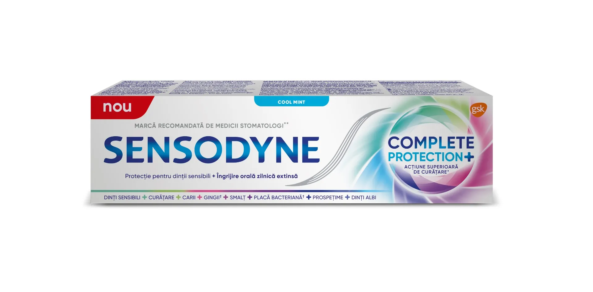 Pasta de dinti Complete Protection+ Cool Mint, 75ml, Sensodyne 