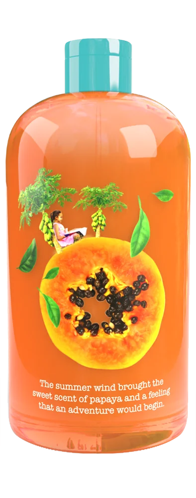 Gel de dus Papaya Summer, 500ml, Treaclemoon 