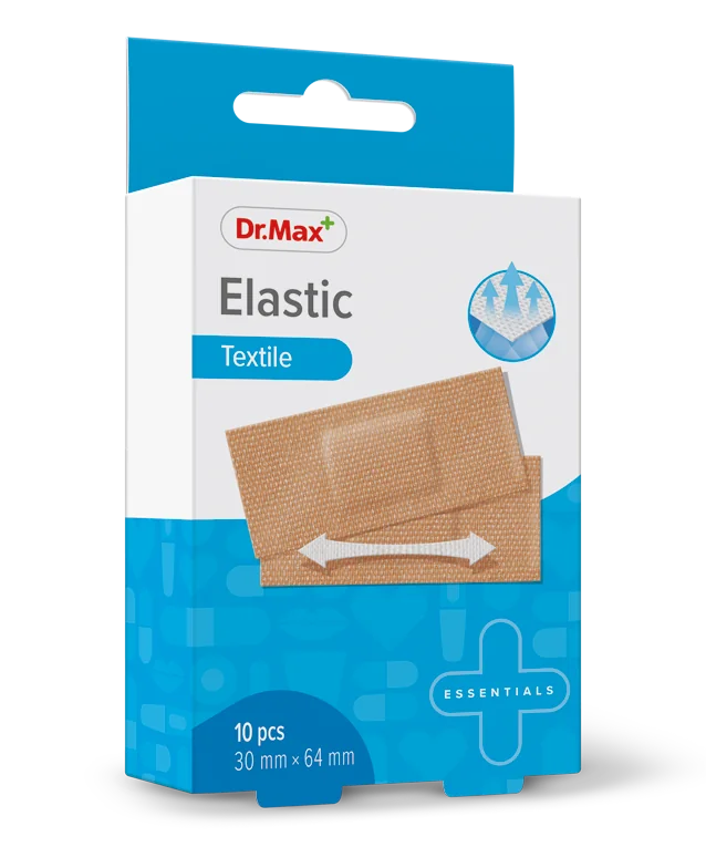 Dr. Max Plasture elastic 30 x 64mm, 10 bucati