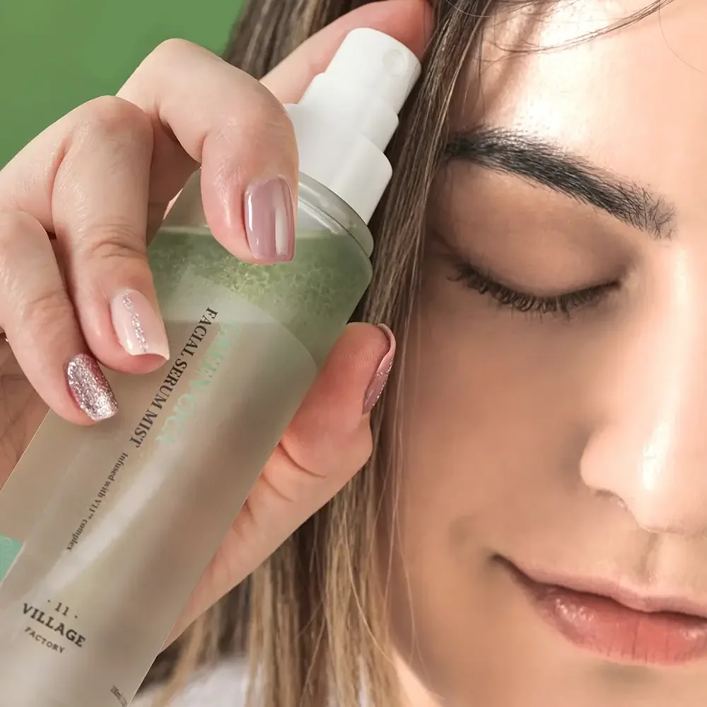 Ser facial calmant tip spray Green Cica Fresh Dewy, 100ml, Village 11 Factory