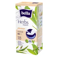 Absorbante Herbs Panty Sensitive Patlagina, 18 bucati, Bella