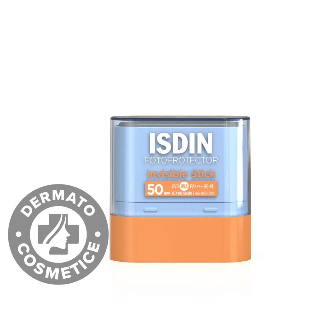 Stick invizibil fotoprotector SPF50, 10g, Isdin