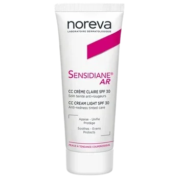 Crema corectoare pentru piele sensibila Sensidiane AR CC SPF 30, 40ml, Noreva
